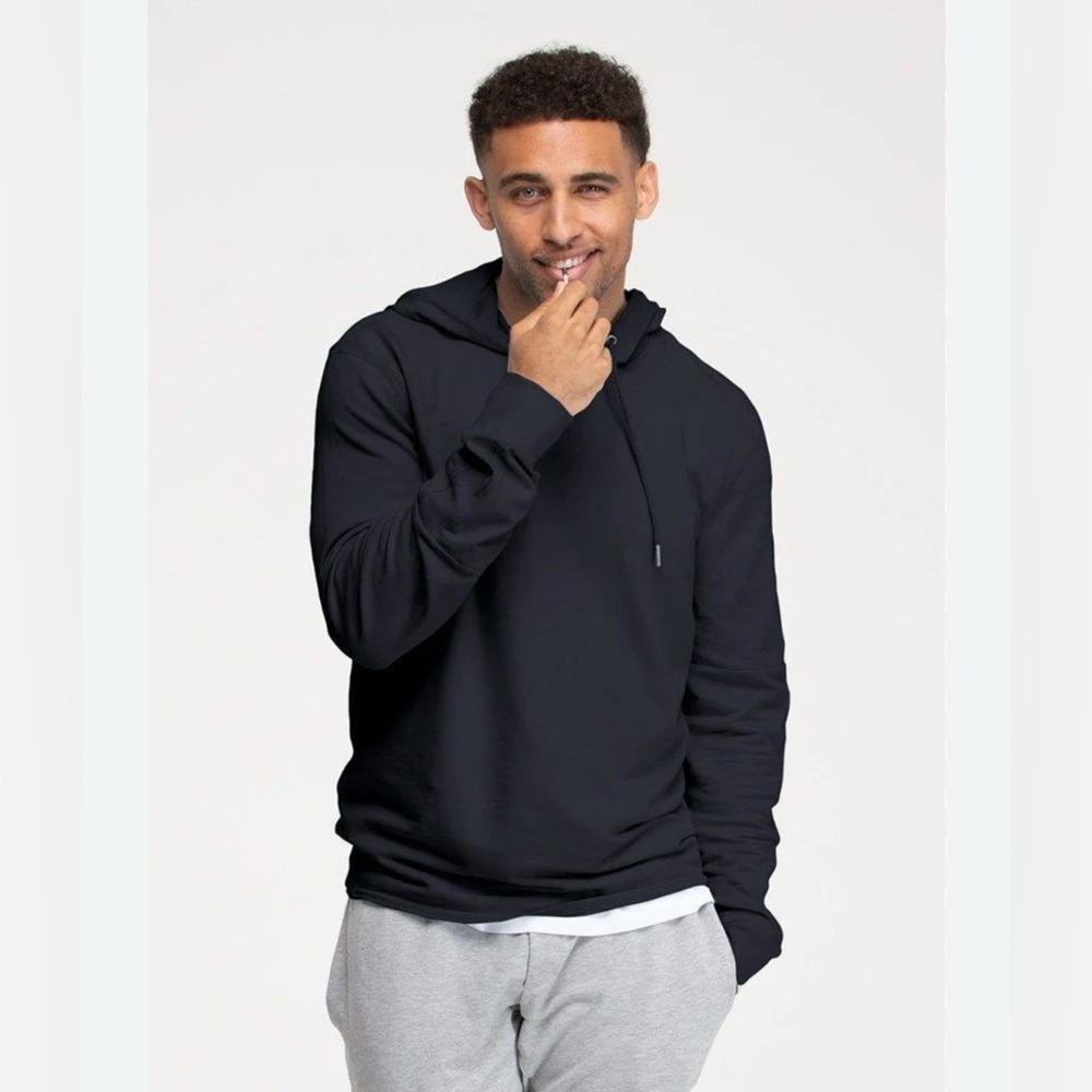 Swet Tailor Black Lightweight Hoodie Medium